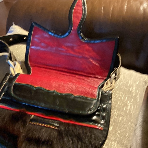 Jerico Guarnieleria Daricaeudelo Leather Vintage Western Bag - Picture 2 of 7